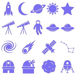 太空图标合集