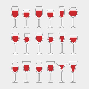 高脚酒杯合集