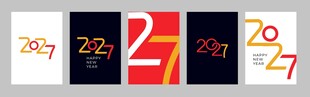 2027 新年海报