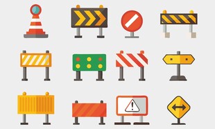 道路警示图标