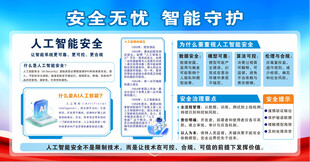 人工智能安全科普展板
