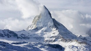 瑞士马特洪峰雪山风光