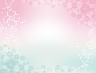 粉青花卉背景