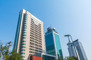 城市现代高层写字楼