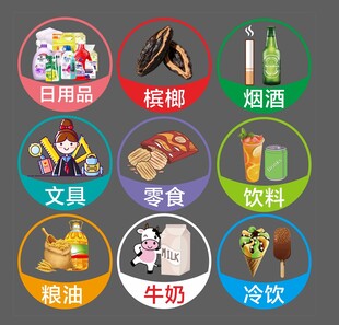 超市玻璃贴