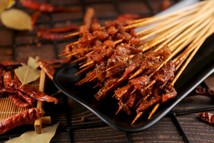 香辣手把小肉串