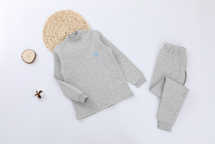 儿童灰色家居服套装