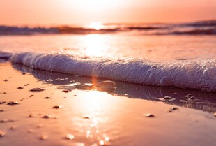 海边日落唯美风光