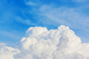 蓝天白云晴空美景