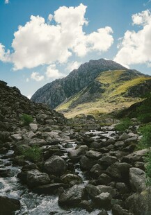 山涧溪流山野自然风光