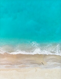 清新海滨沙滩美景