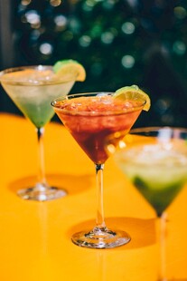 三款风味鸡尾酒