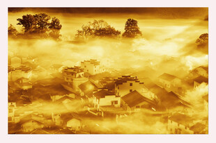金色云海景观