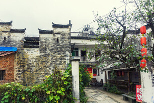 皖南徽派古村街巷