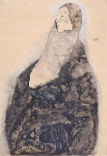 古风手绘仕女图