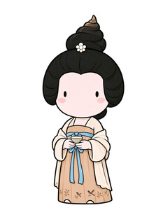 Q版古风唐代仕女