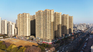 城市高层住宅建筑群