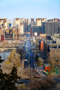 城市建筑群远景