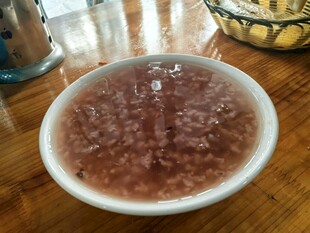 家常紫米粥