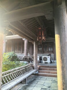 中式古建长廊
