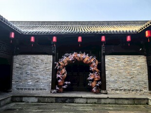 传统中式古宅院落