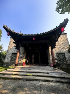 中式传统古建门楼