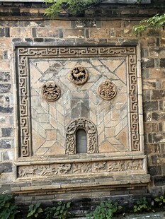 古建墙面砖雕装饰