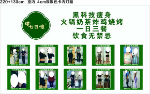 黑科技瘦身宣传海报