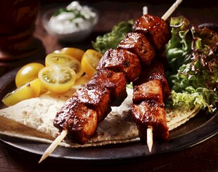 炭烤风味肉串餐品
