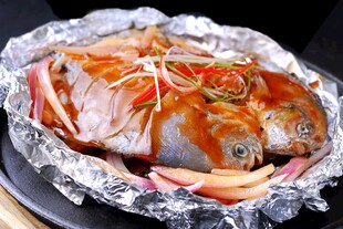 锡纸红烧鱼