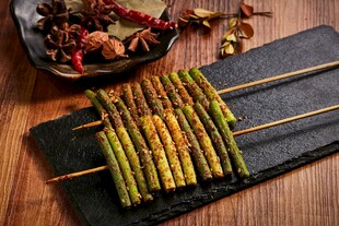 风味烤豆角烤串