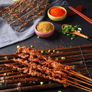 烤牛肉串