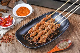 风味烤肉串