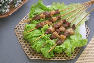 美味烤羊肉串