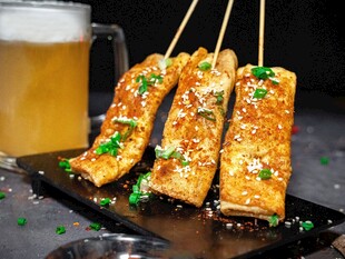 烤豆腐皮