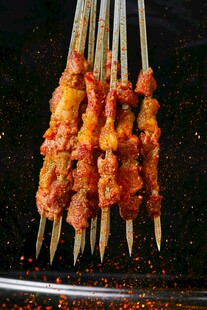 美味烤羊肉串
