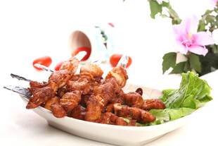风味烤羊肉串