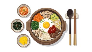 韩式石锅拌饭
