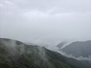 武功山高山 青山 云雾 云海 