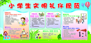 小学生文明礼仪规范