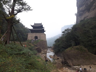 剑门关关楼风光