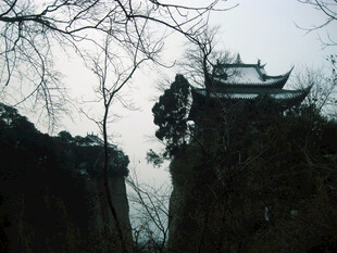 窦圌山冬景