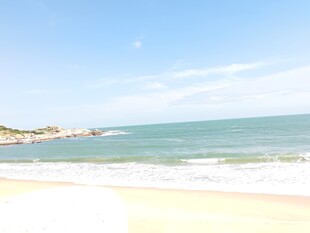 清新夏日海滨风光