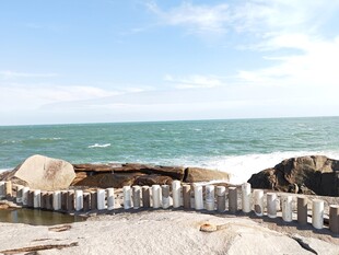 海边沙滩风景 红海湾