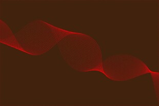 红色曲线背景
