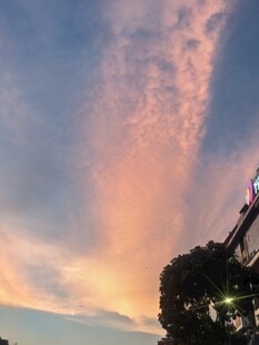 晚霞