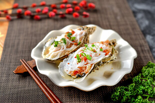 蒜蓉粉丝蒸生蚝