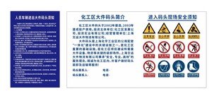 化工码头现场安全须知