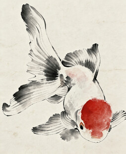 国画金鱼