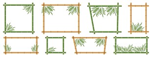 竹制边框合集